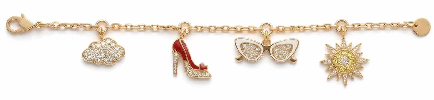 Weather charm bracelet